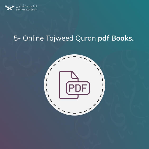 5- Online Tajweed Quran pdf Books. - Learn Quran Online with Tajweed - Shaykhi Academy