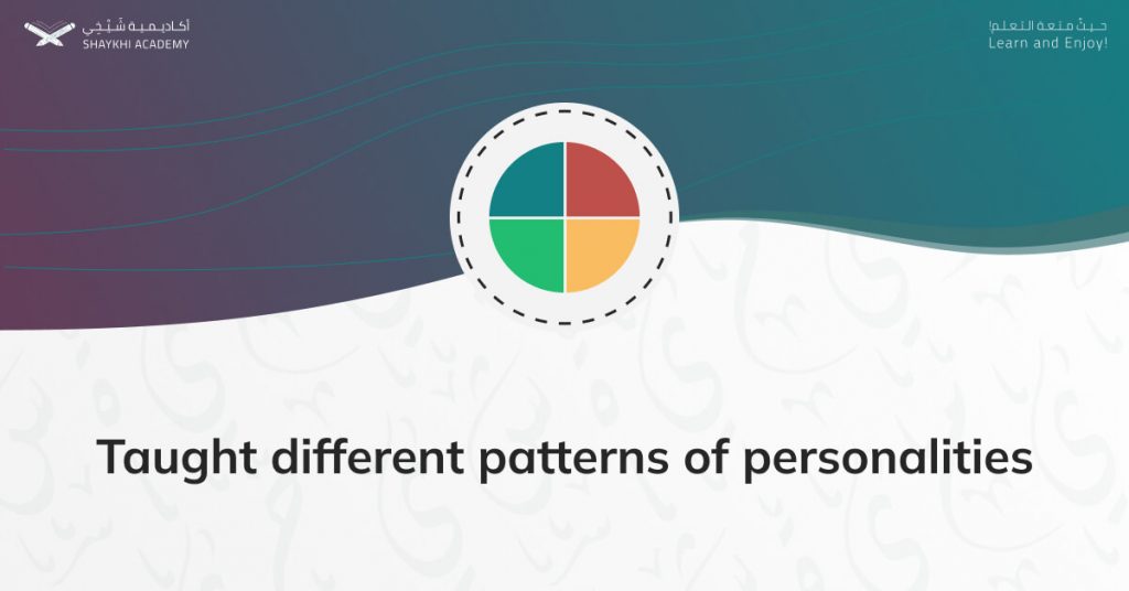 Taught different patterns of personalities - Best Online Quran Teachers - Shaykhi Academy