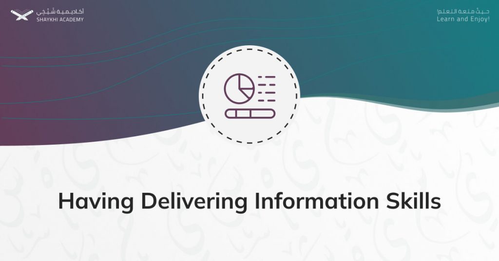Having Delivering Information Skills - Online Female Quran Teachers - Shaykhi Academy