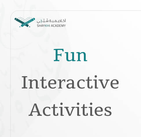 Fun Interactive Activities - best online quran classes for kids