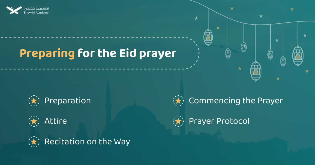 Preparing for the Eid prayer
