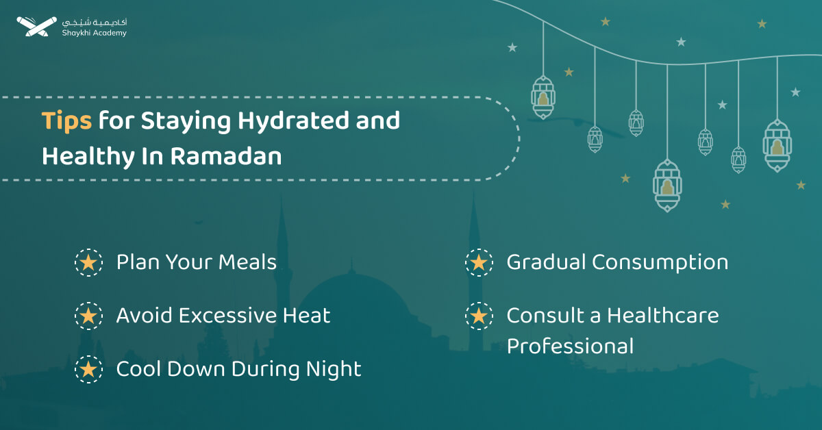 Tips for Staying Hydrated and Healthy During Ramadan