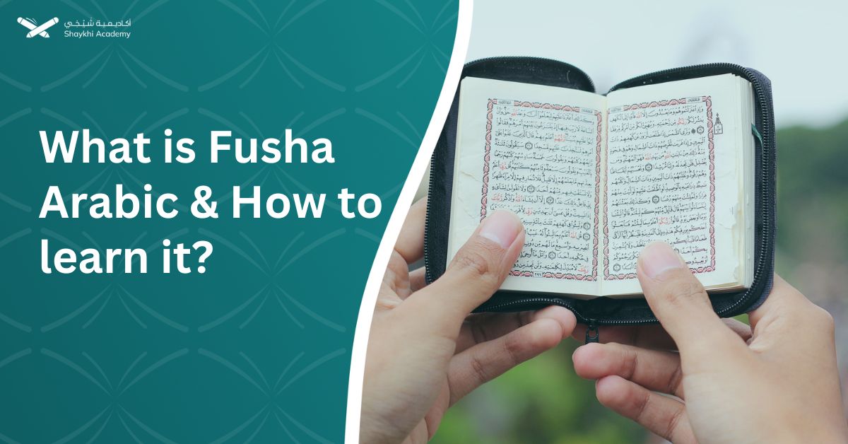 What is Fusha Arabic & How to learn it