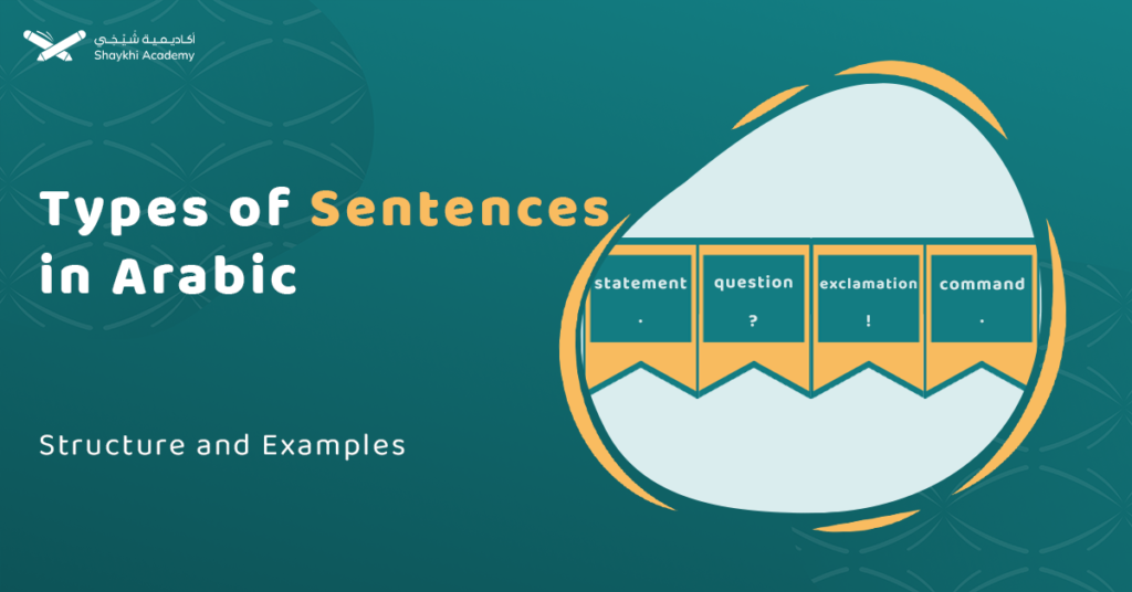 Sentences In Arabic: Types, Structure And Word Order